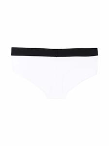 TOM FORD Slip met logoband - Wit