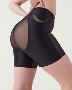 Spanx Shaping Satin Booty Lifting Short  | Black