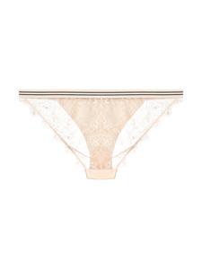 lovestories Love Stories Slip met kanten detail - Beige