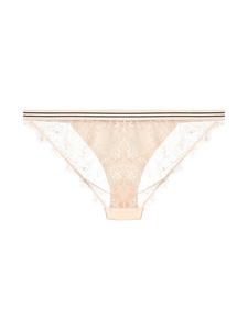 Love Stories Slip met kanten detail - Beige