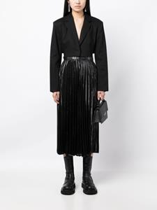 junyawatanabe Junya Watanabe High waist midi-plooirok - Zwart