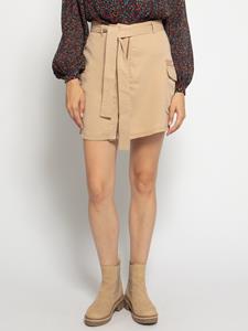 Pepe Jeans Minirok in beige voor Dames