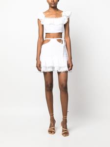 PNK Cropped top - Wit