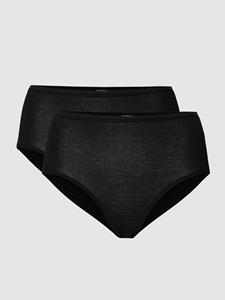Schiesser Midi slips 2-pack zwart - Modal Essentials 