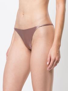 fleurdumal Fleur Du Mal Zijden string - Bruin