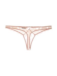 Fleur Du Mal Lily string van kant - Wit