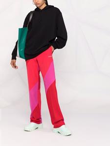 MSGM Hoodie met logo - Zwart