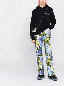 Rabanne Hoodie met logoprint - Zwart