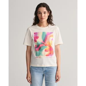 Gant T-shirt ronde hals motief vooraan