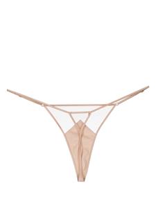 kikidemontparnasse Kiki de Montparnasse String met mesh - Roze