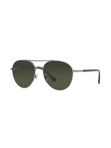 Persol Zonnebril met piloten montuur - Grijs