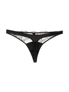 fleurofengland Fleur Of England String met kant - Zwart