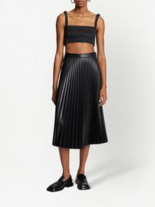 proenzaschoulerwhitelabel Proenza Schouler White Label High waist plooirok - Zwart
