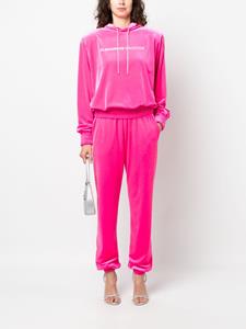 alexandrevauthier Alexandre Vauthier Hoodie met logopatch - Roze