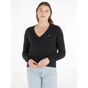 TOMMY JEANS Korte trui met V-hals