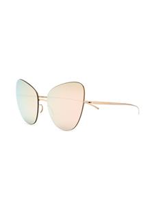 Mykita MYKITA X MAISON MARGIELA mirrored sunglasses - Goud