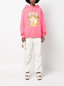 MSGM Hoodie met grafische print - Roze