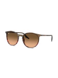 Ray-Ban RB2204 zonnebril met ovaal montuur - Bruin