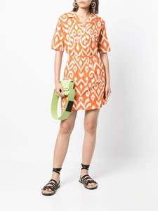 Bambah Zijden blouse - Oranje