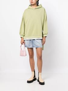 b+ab Hoodie met gestrikte zijkant - Groen