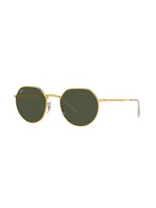 Ray-Ban Jack zonnebril met geometrisch montuur - Goud