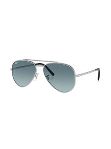 Ray-Ban Zonnebril met piloten montuur - Zilver