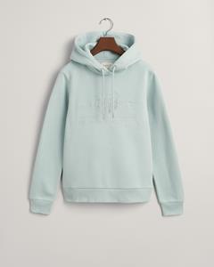 Gant Sweatshirt "REG TONAL SHIELD HOODIE", mit Kordel