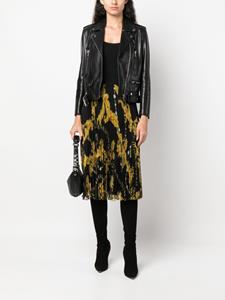 versacejeanscouture Versace Jeans Couture Midi-rok - Zwart