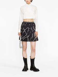 versacejeanscouture Versace Jeans Couture Geplooide rok - Zwart