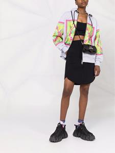 philippplein Philipp Plein Hoodie met barokprint - Grijs