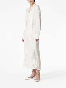 valentinogaravani Valentino Garavani Midi-plooirok - Wit