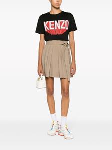 Kenzo Mini-rok van scheerwol - Beige