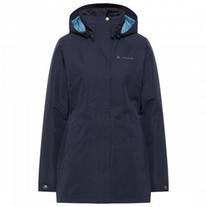 Vaude - Women's Jalama Coat - Lange jas, blauw