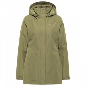 Vaude - Women's Jalama Coat - Lange jas, olijfgroen