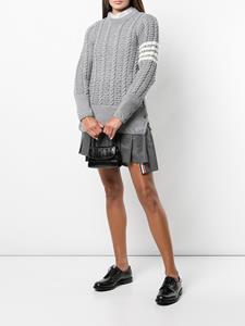 thombrowne Thom Browne Gestreepte plooirok - Grijs