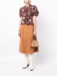 ullajohnson Ulla Johnson Elise zijden blouse - Rood