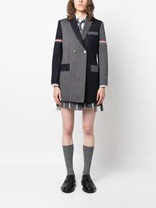 thombrowne Thom Browne Plooirok met krijtstreep - Grijs