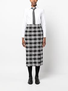 thombrowne Thom Browne Geruite rok - Zwart