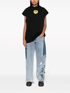 BARROW Hoodie met geborduurd logo - Zwart