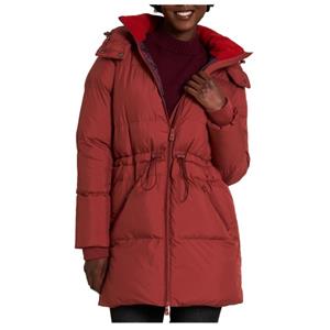 Tranquillo  Women's Gefütterte Winterjacke - Lange jas, rood