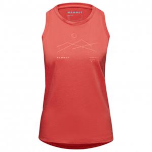 Mammut Core Top Lines Shirt Dames Middenrood