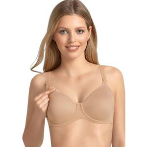 Anita Maternity Voedings-bh Basic Cup C-F, fijne microvezel, met beugels, naadloze cups (1-delig)