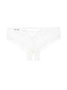 fleurdumal Fleur Du Mal Charlotte kruisloze slip - Wit