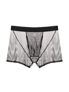 fleurdumal Fleur Du Mal Boxershorts met mesh - Zwart