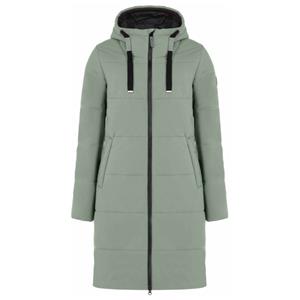 Elkline Winterjacke Comfort leichter langer Mantel, 2-Wege-Reißverschluss