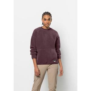 Jack Wolfskin Osloer Dames Trui Donkerpaars