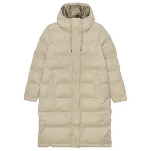 Selfhood - Women's Hooded Puffer Coat - Lange jas, beige