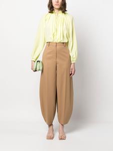 Lanvin Zijden blouse - Groen