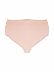 Balmain Geribbelde slip - Beige