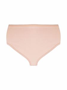 Balmain Geribbelde slip - Beige